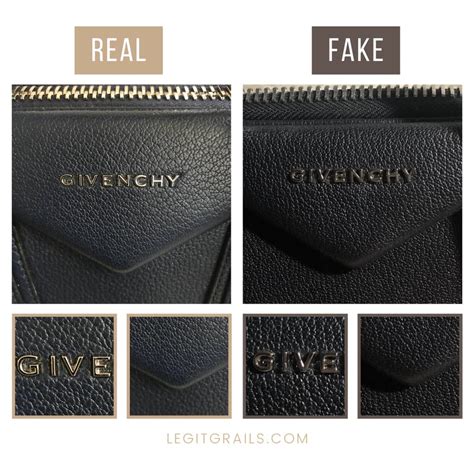 real givenchy vs fake|real Givenchy purses.